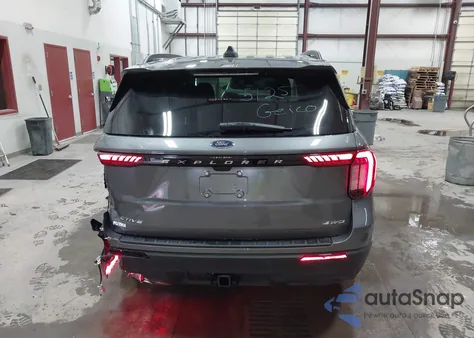 2025 Ford Explorer Active from USA, damaged, VIN 1FMUK8DH3SGC30194